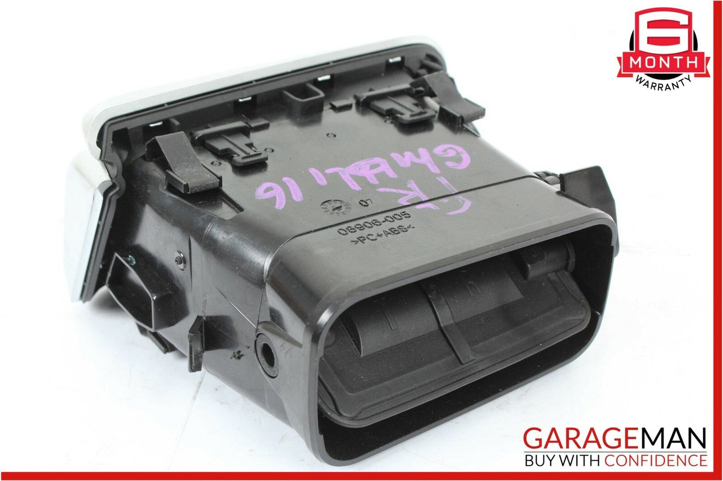 14-17 Maserati Ghibli Front Right Side Dash A/C AC Air Vent Grille Trim Panel