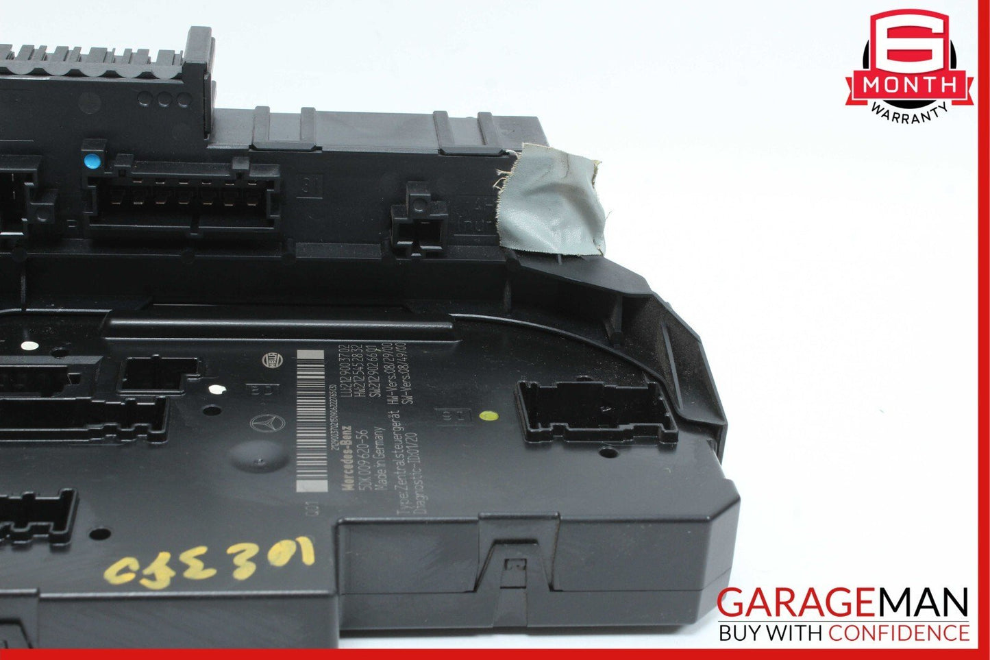 10-11 Mercedes W212 E350 E550 Rear SAM Module Fuse Box Relay Assembly