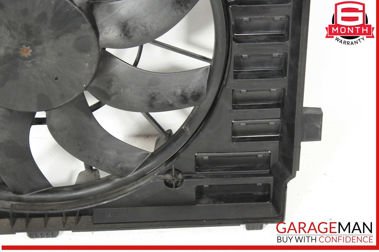 11-18 Porsche Cayenne 958 Engine Cooling Fan Motor Assembly 7P0121207A OEM