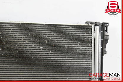 12-16 Mercedes R172 SLK350 Engine Cooling Radiator AC Condenser Assembly OEM