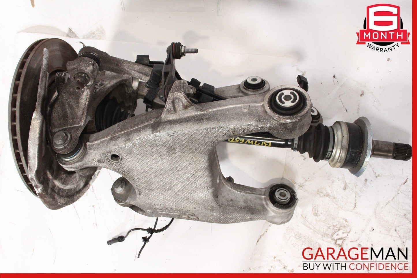 13-19 BMW F06 650i 4.4L Rear Left Side Wheel Spindle Knuckle Hub CV Shaft Assy