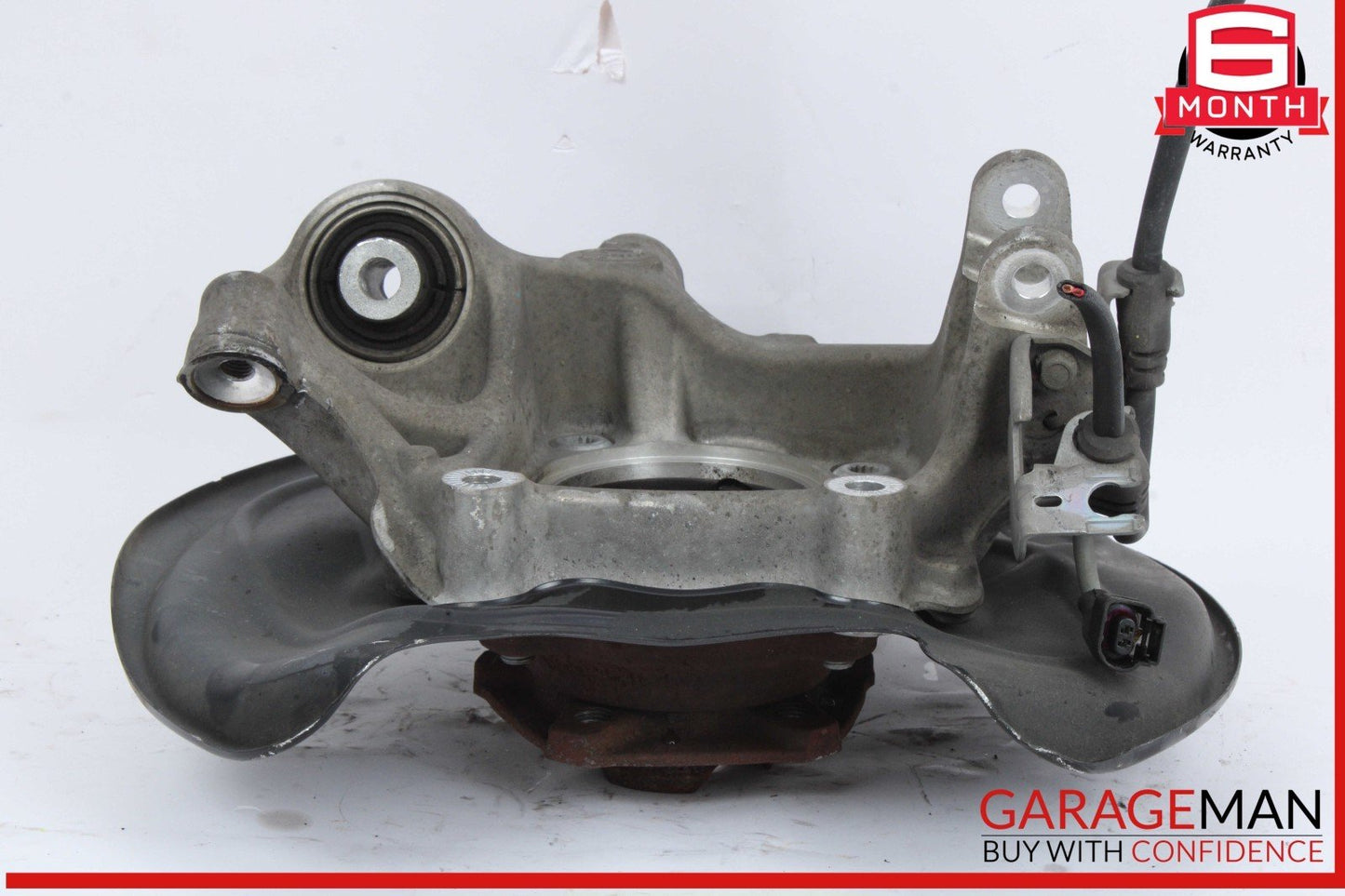 2017-2024 Audi Q7 Rear Left Spindle Knuckle Wheel Hub 4M0505431AF Genuine