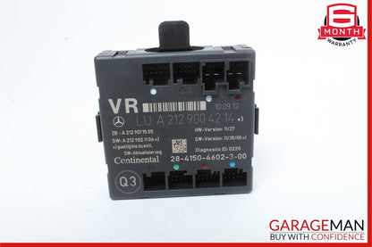 08-18 Mercedes R172 SLK250 C250 Front Right Side Door Control Module Unit OEM