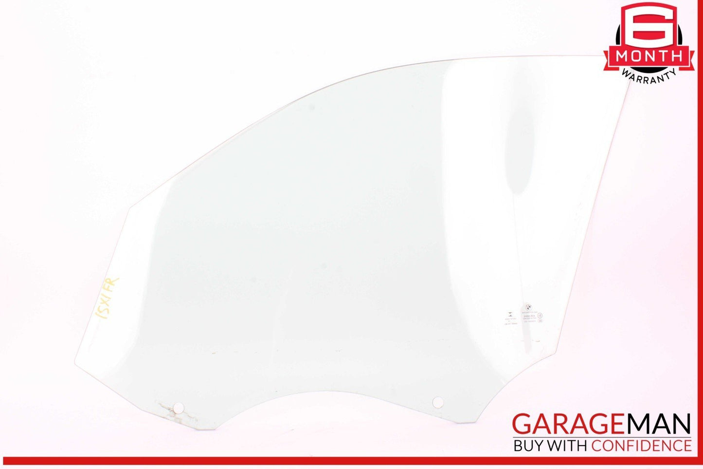 12-15 BMW X1 Front Right Passenger Side Door Window Glass 43R00049 OEM