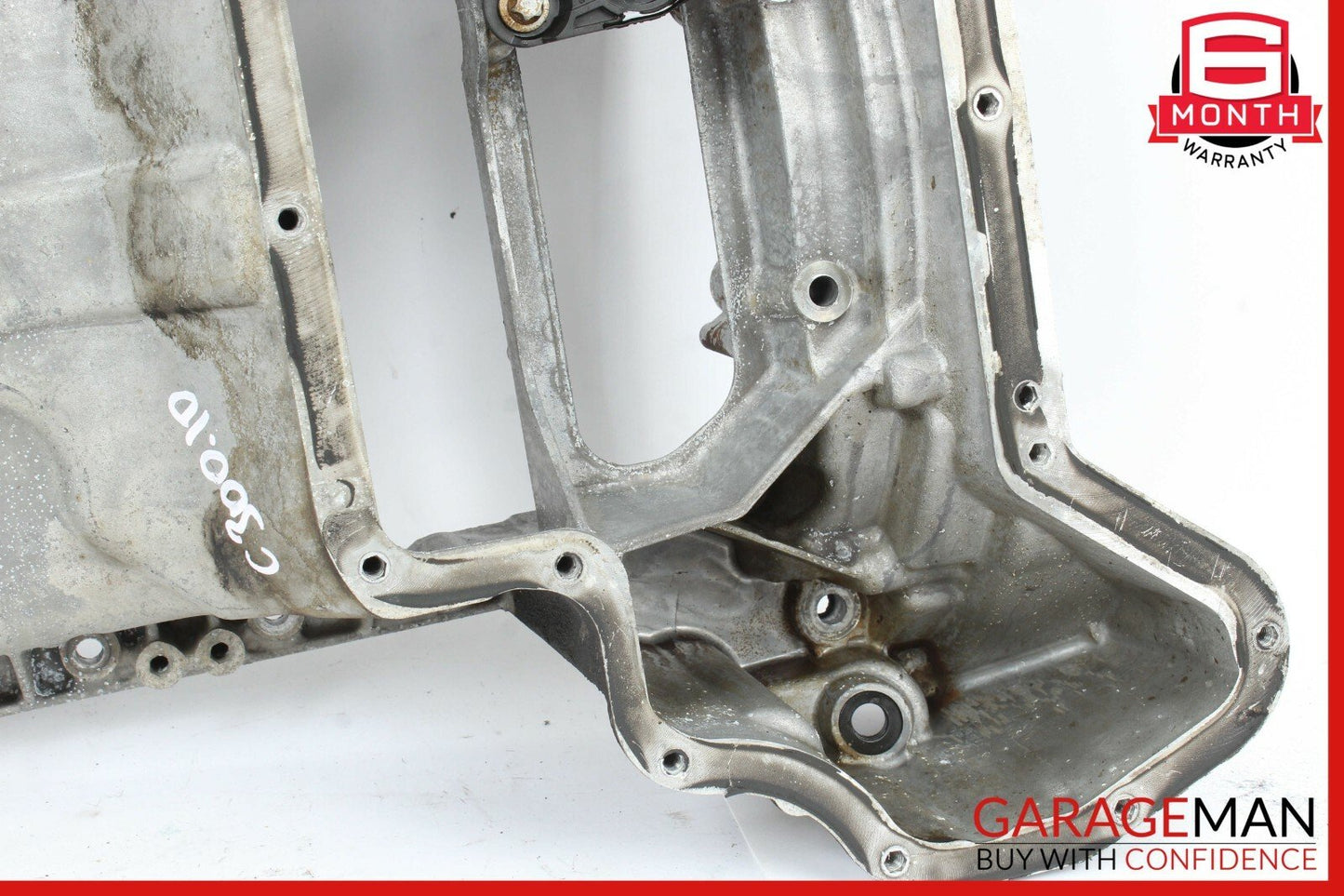 06-11 Mercedes W204 C300 Engine Upper Oil Sump Baffle Pan 2720142102 OEM