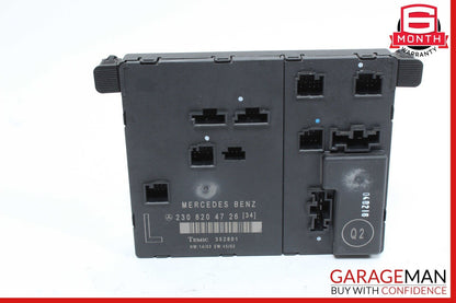 03-08 Mercedes R230 SL500 Front Left Driver Side Door Control Module Unit Q3 OEM