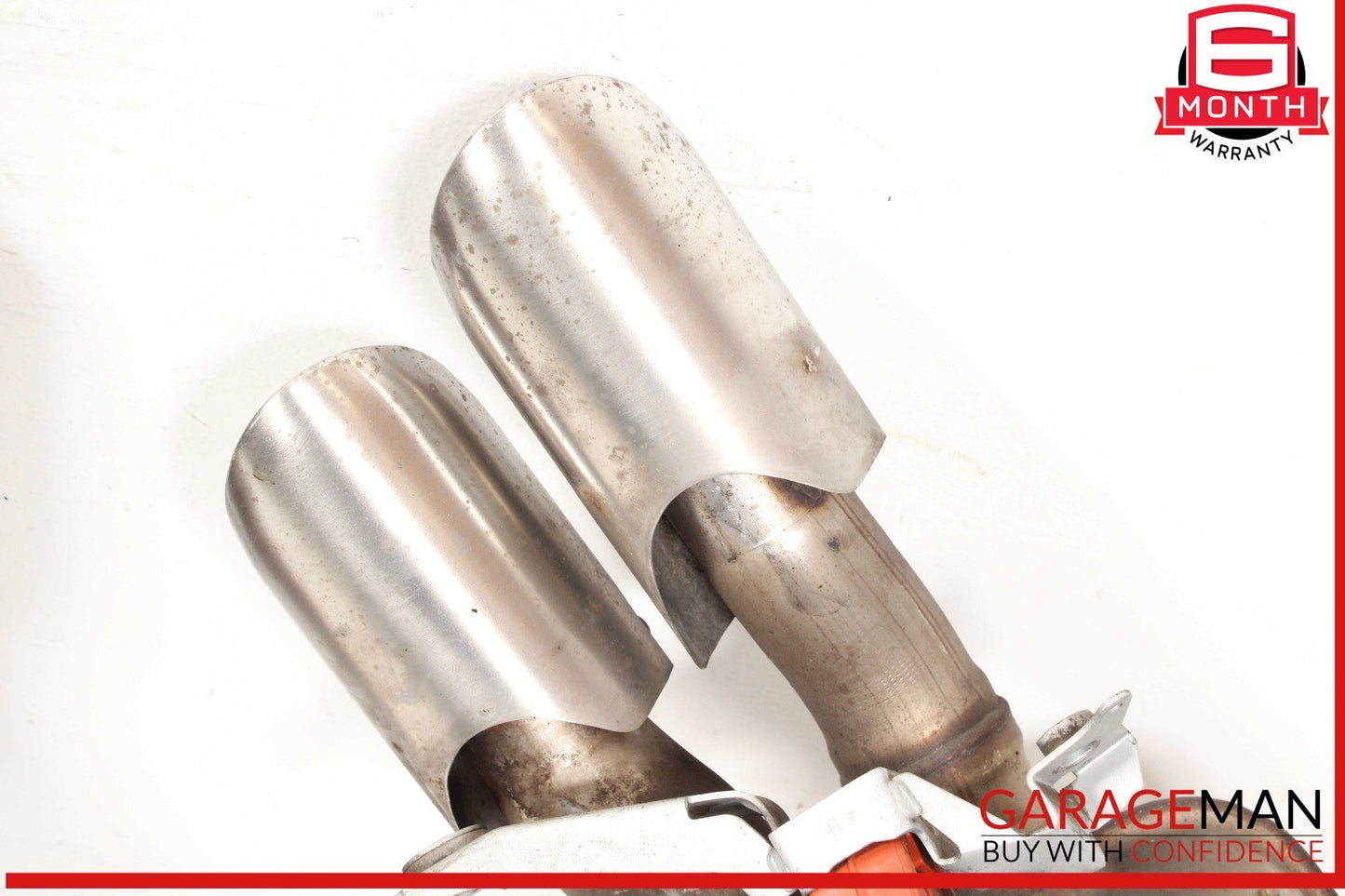 14-16 Porsche Panamera 970 E-Hybrid Exhaust Muffler Right & Left Set OEM