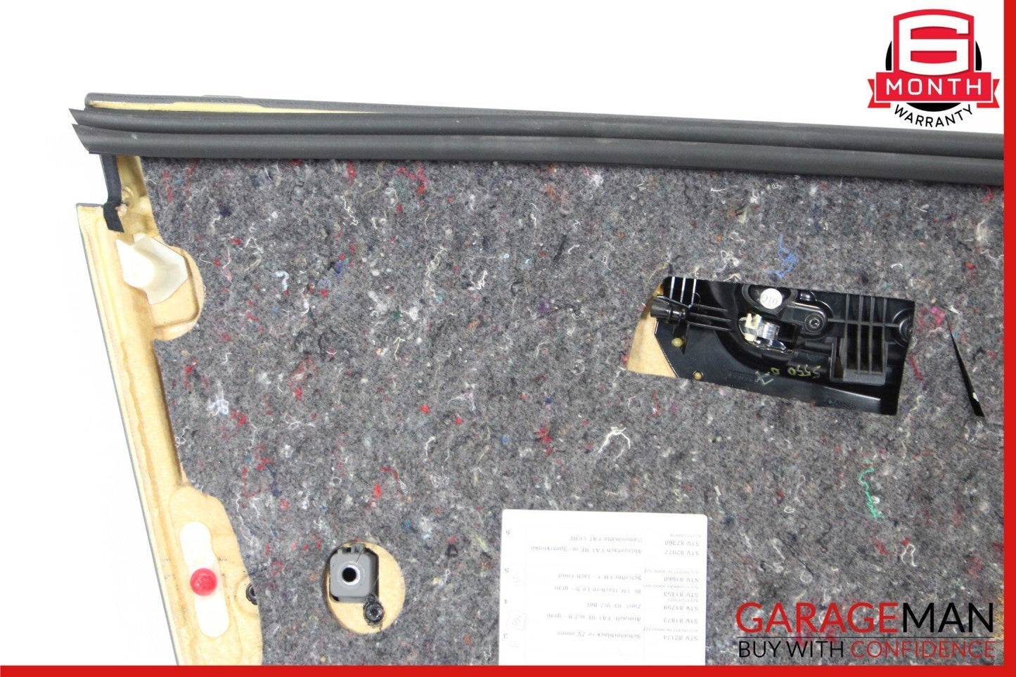 07-09 Mercedes W221 S550 Front Right Side Complete Interior Door Panel Gray OEM