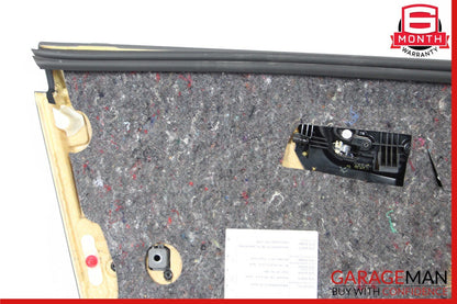 07-09 Mercedes W221 S550 Front Right Side Complete Interior Door Panel Gray OEM
