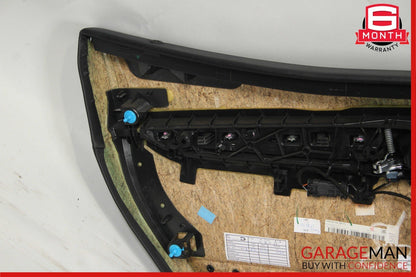 14-17 Maserati Ghibli Rear Right Side Interior Door Trim Panel Assembly Black