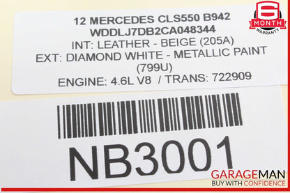 12-18 Mercedes W218 CLS550 CLS63 AMG Right Side Door Tweeter Speaker Black OEM