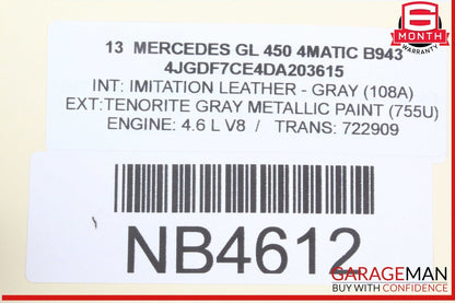 13-18 Mercedes X166 GL450 4MATIC Front Right Side Seat Control Module Unit OEM