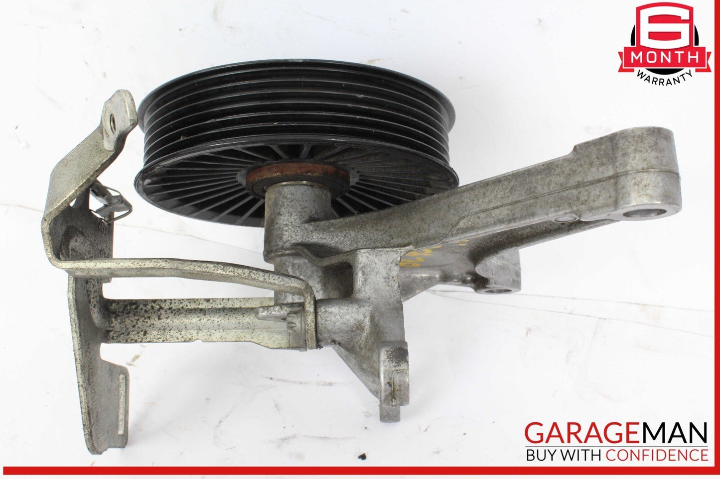 11-20 Mercedes X166 GL450 4MATIC CLS550 V-Belt Tensioner Pulley Mount OEM