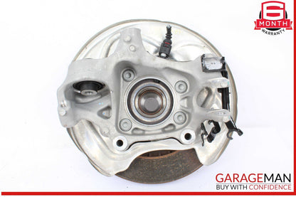 18-24 Audi Q5 Rear Left Driver Side Spindle Knuckle Wheel Hub w/ Rotor Disc OEM
