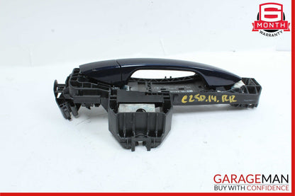 08-14 Mercedes W204 C250 C300 Front or Rear Right Side Exterior Door Handle Blue