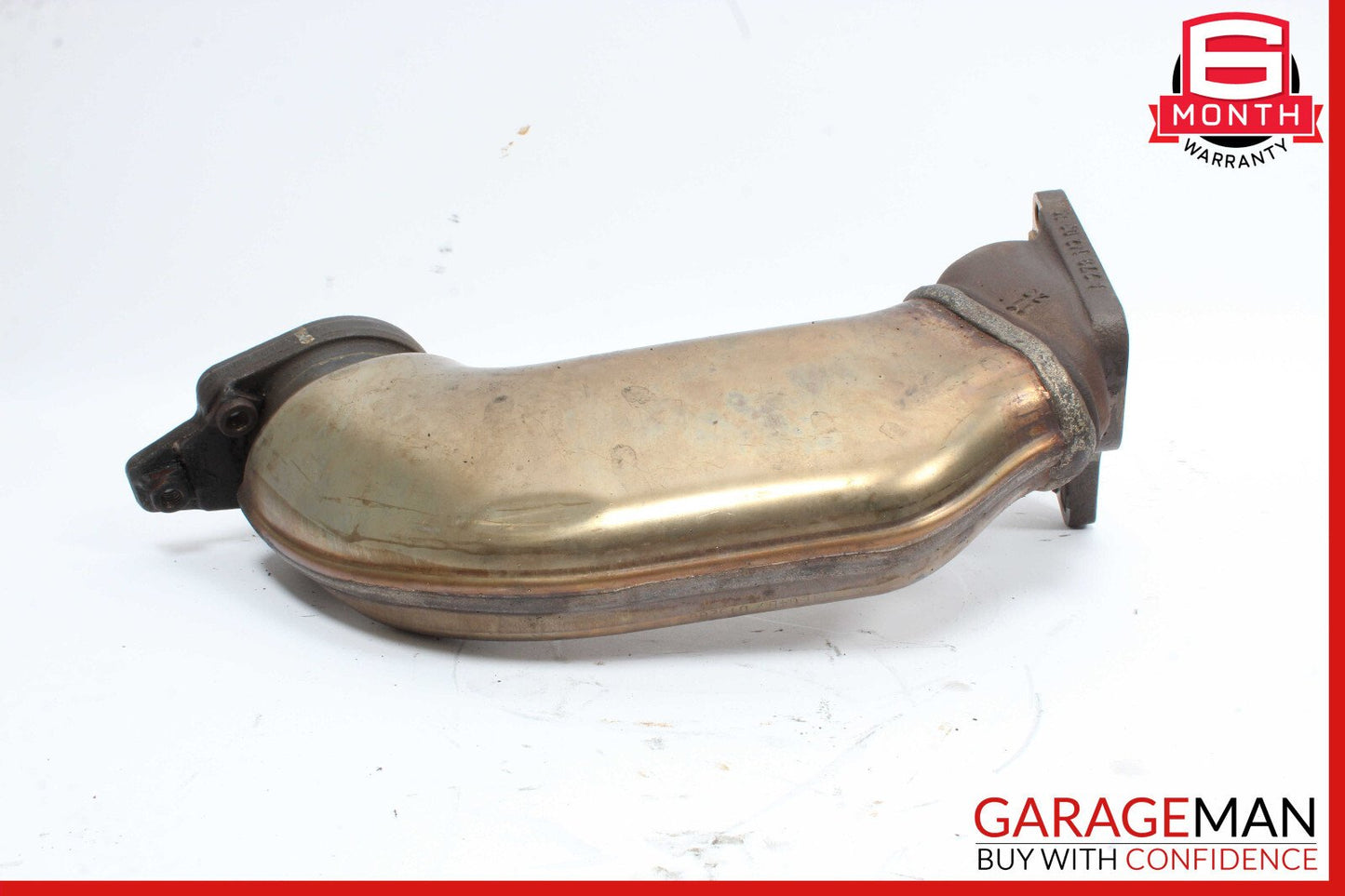 12-18 Mercedes W218 CLS550 4.6L Left Exhaust Pipe Adapter 2781400908 OEM