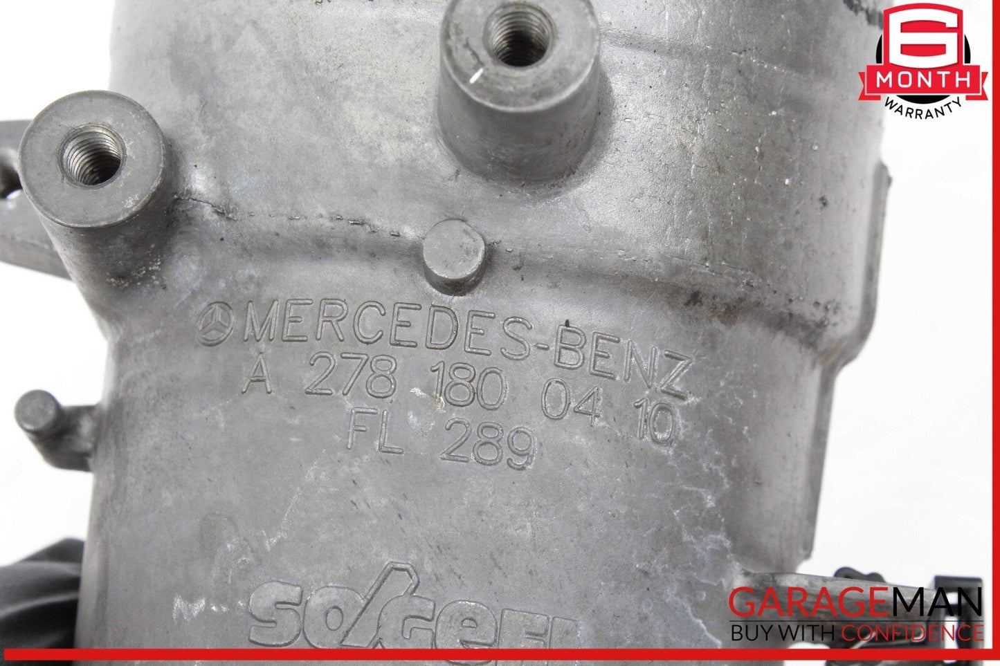 11-20 Mercedes X166 GL450 E550 Engine Oil Filter Housing 2781800410 OEM