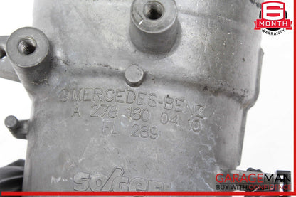 11-20 Mercedes X166 GL450 E550 Engine Oil Filter Housing 2781800410 OEM