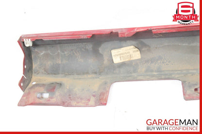 12-14 Mercedes W204 C250 Coupe Sport Right Side Rocker Skirt Moulding Panel Red