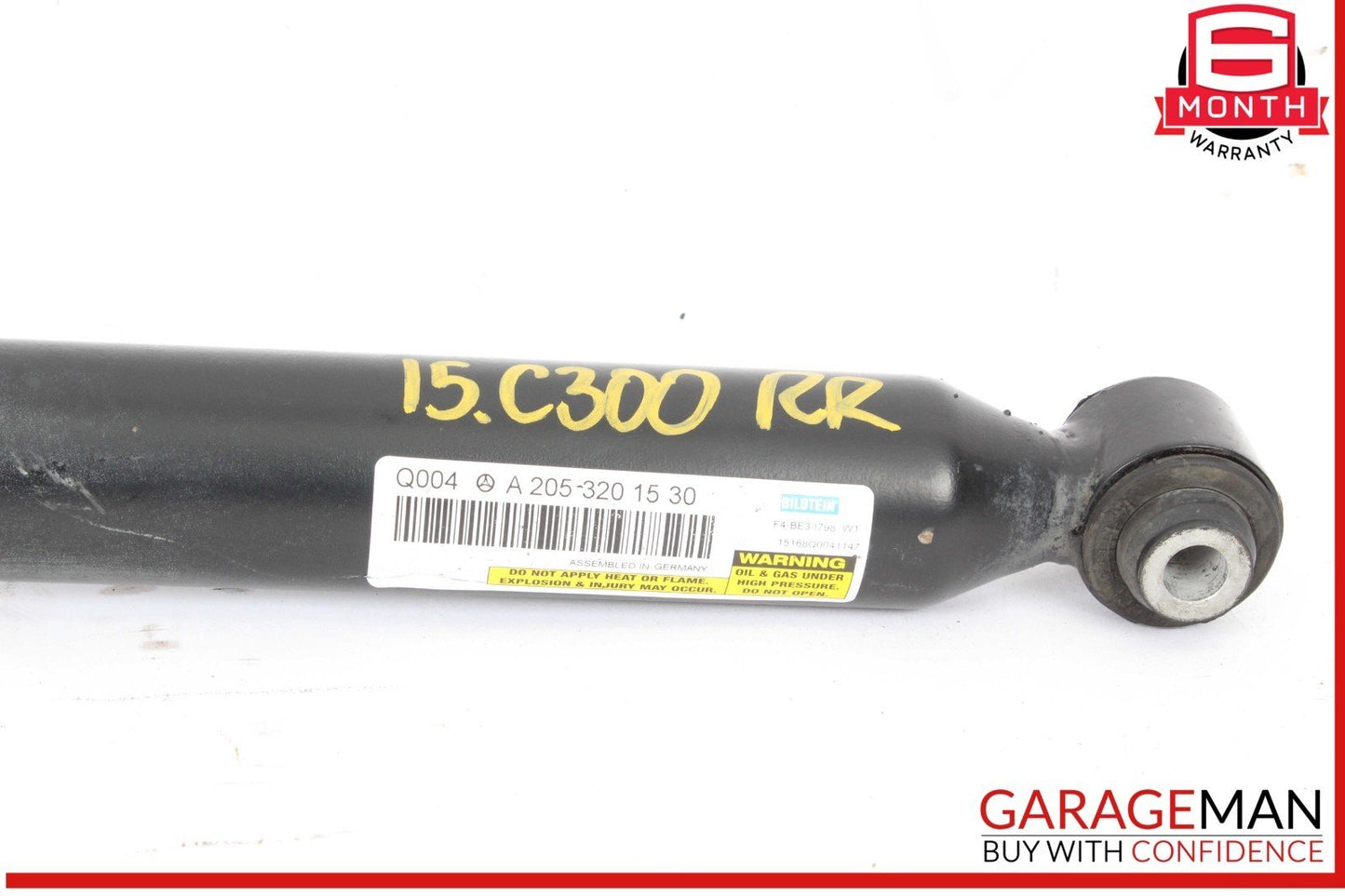 15-20 Mercedes W205 C300 C350e Rear Left and Right Shock Strut Absorber Set OEM
