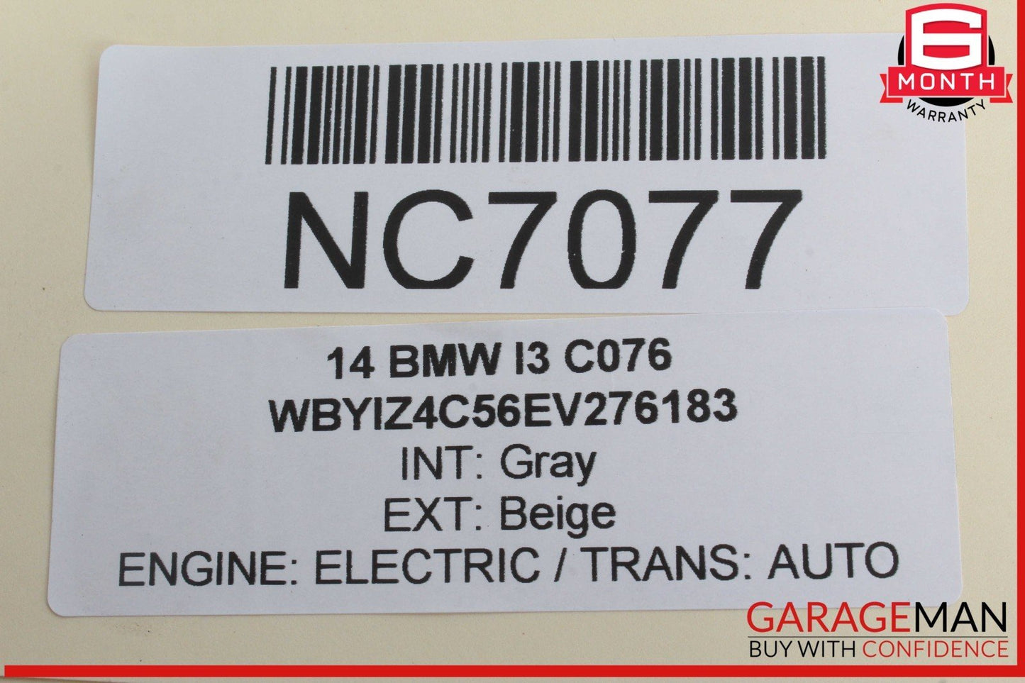 14-21 BMW BMW I3 I01 Hybrid Brake Master Cylinder Power Booster OEM