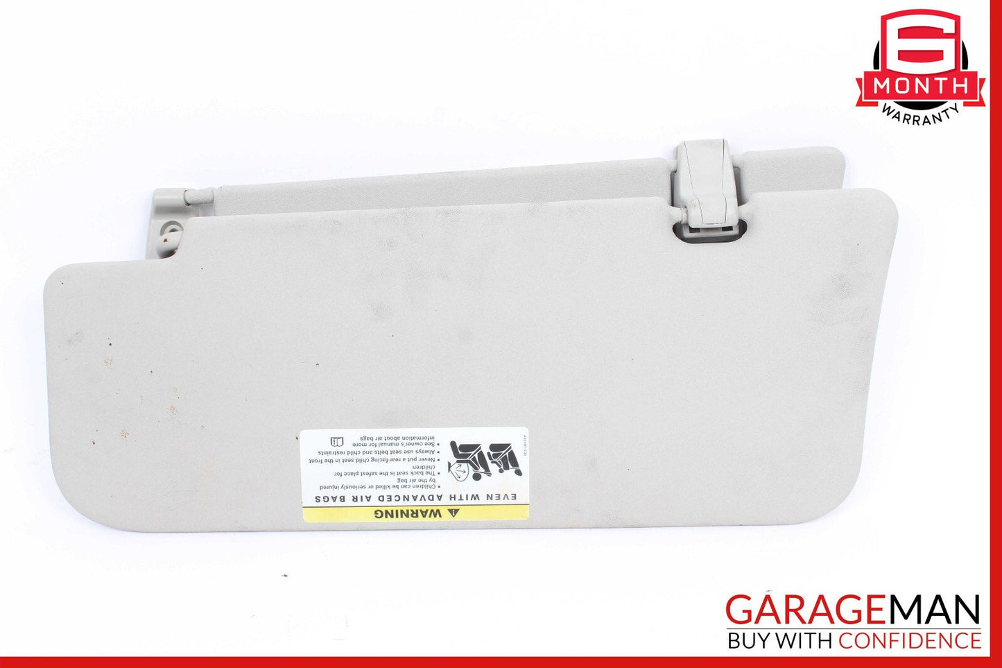 06-12 Mercedes X164 GL450 ML450 Front Right Side Sun Visor Sunvisor Shade Gray