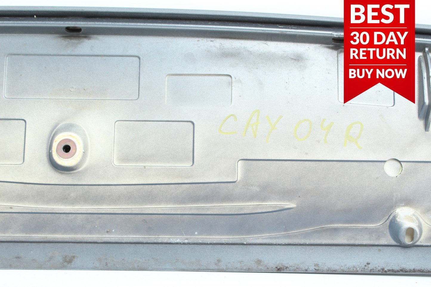 03-06 Porsche Cayenne 955 Rear Exterior Trunk Hatch Spoiler Wing Panel Gray A107