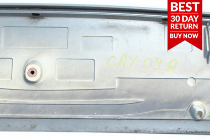 03-06 Porsche Cayenne 955 Rear Exterior Trunk Hatch Spoiler Wing Panel Gray A107