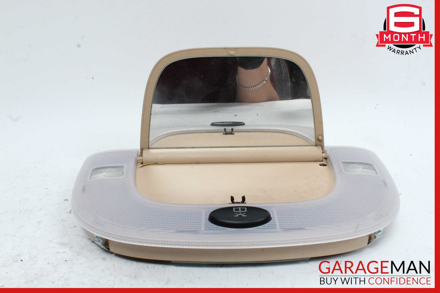 00-06 Mercedes W220 S55 S500 Left or Right Rear Dome Light Mirror OEM