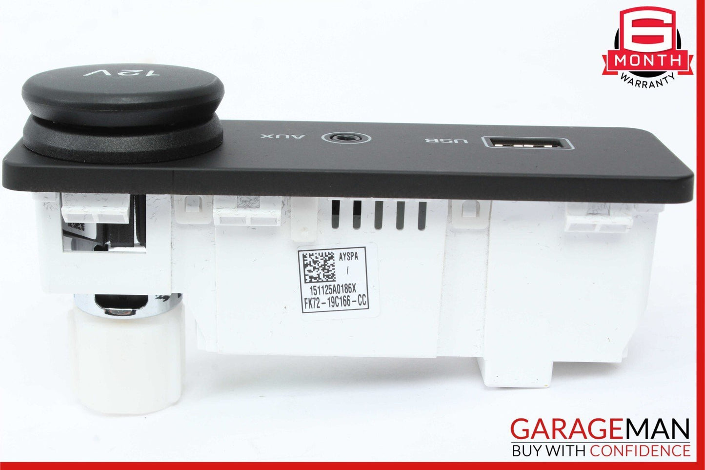 17-19 Jaguar XE Front Center Console Connection USB AUX Port Input Adapter OEM