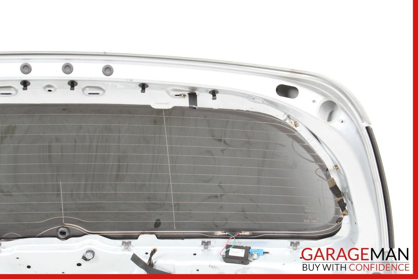 06-09 Mercedes W251 R350 Trunk Lid Tailgate Hatch Shell Assembly Iridium Silver