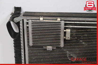 03-08 Mercedes R230 SL500 Engine Radiator AC A/C Condenser Oil Cooler Assembly