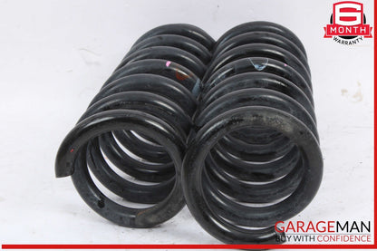 15-20 Mercedes W205 C300 Rear Right & Left Side Coil Spring Set 2053280337 OEM