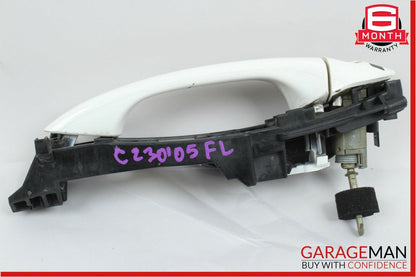 05-07 Mercedes W203 C230 C280 Front Left Driver Side Exterior Door Handle White