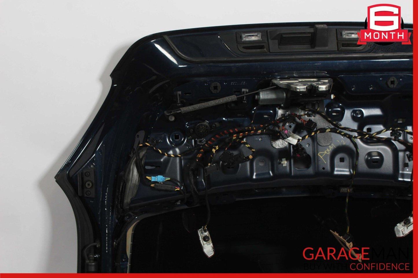 10-13 Porsche Panamera 970 Trunk Lid Liftgate Tailgate Hatch Shell Dark Black