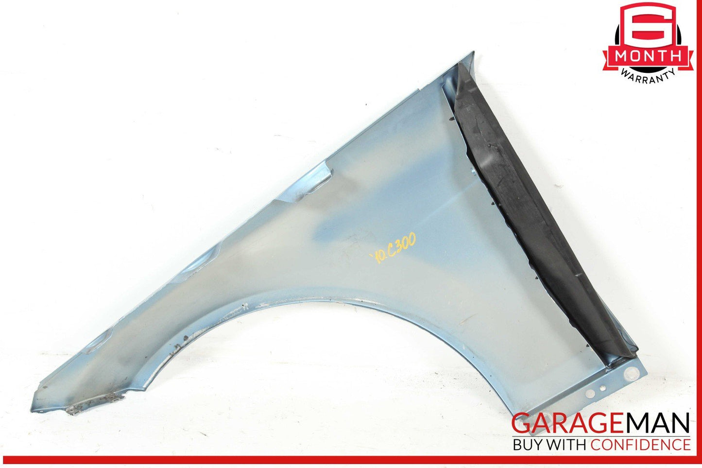 08-14 Mercedes W204 C250 C300 Front Right Passenger Side Wing Fender Panel Blue
