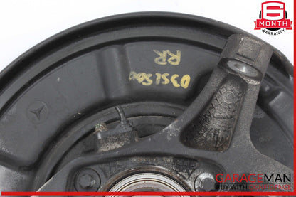03-12 Mercedes R230 SL500 Rear Right Side Spindle Knuckle w/ Rotor Disc OEM