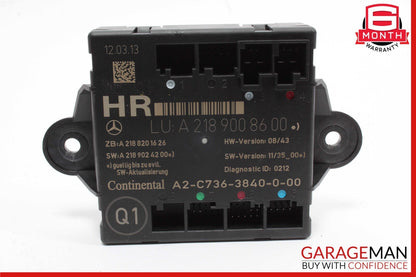 08-18 Mercedes W212 E350 C350 CLS550 Rear Right Side Door Controller Module OEM
