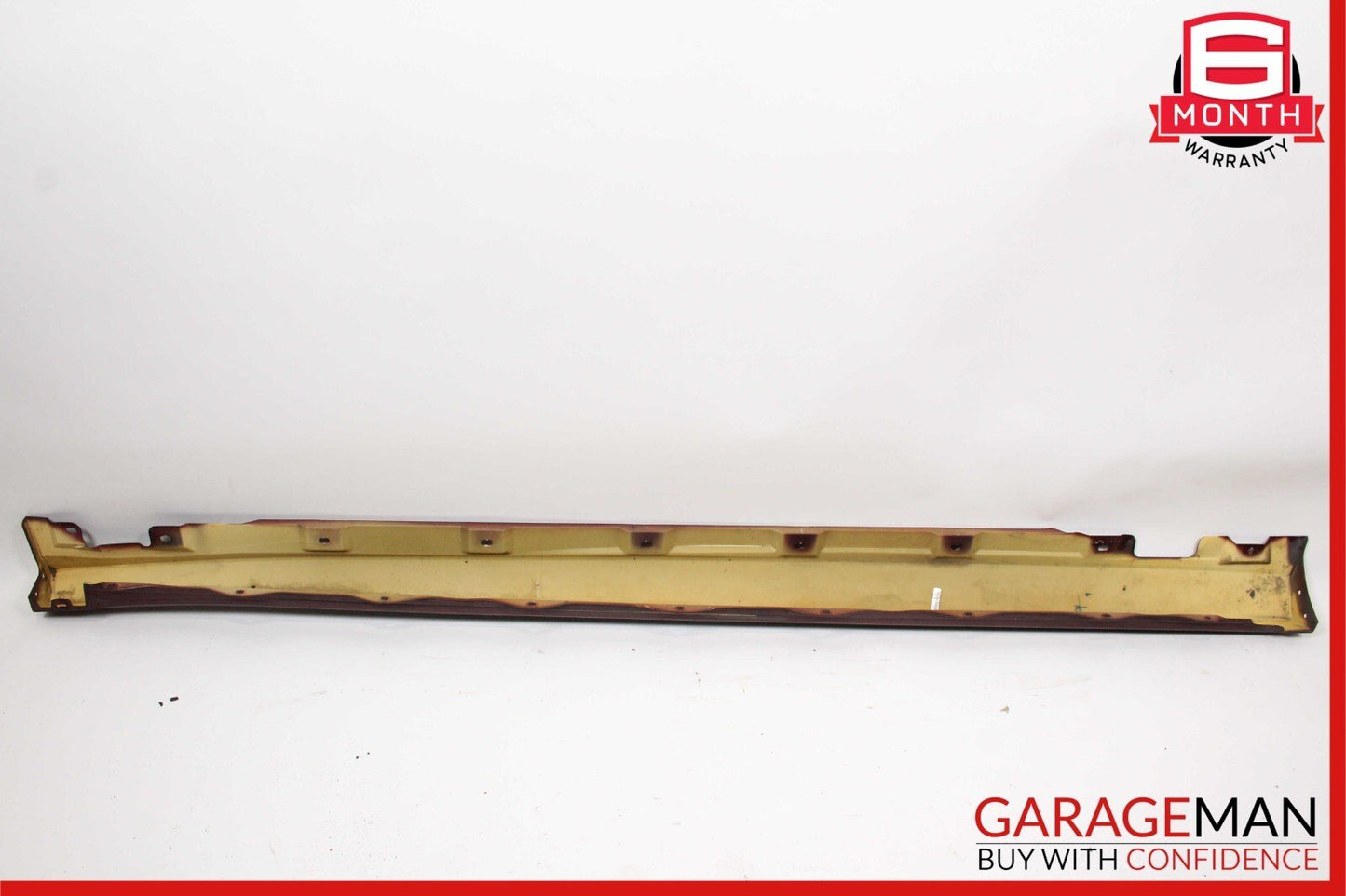 06-13 Mercedes W251 R350 R500 Left Driver Side Rocker Skirt Molding Panel Red