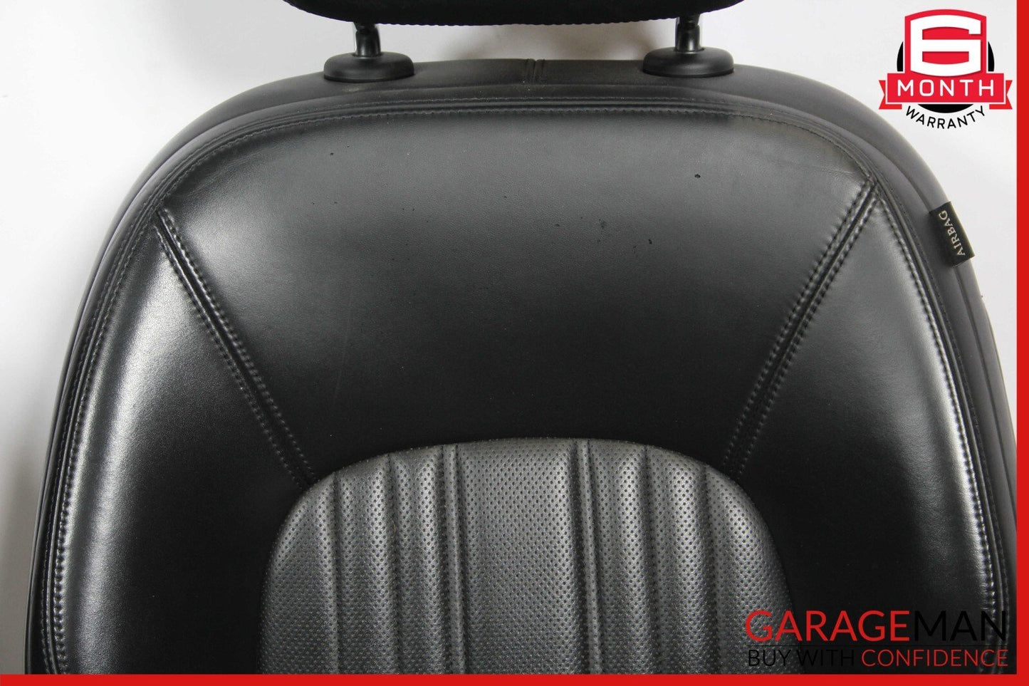 14-17 Maserati Ghibli M157 Front Complete Seat Cushion Cover Assy Set Black OEM