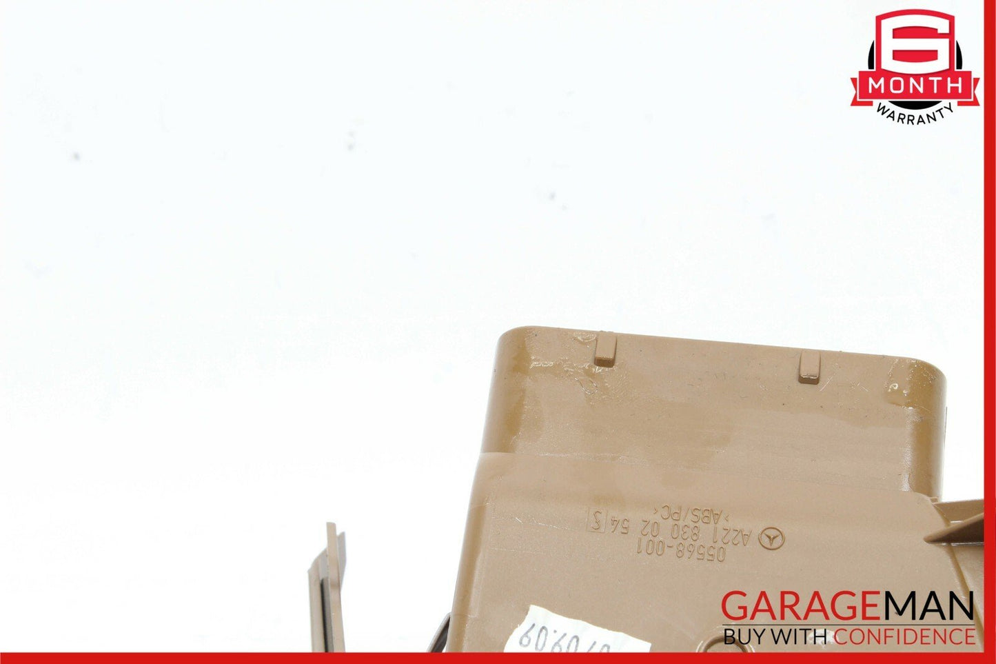 07-13 Mercedes W221 S400 CL550 Front Right Side Dash A/C Air Vent Trim Brown OEM