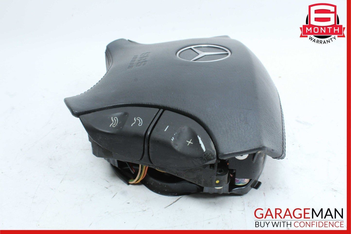 03-07 Mercedes W219 CLS550 CL55 S430 Steering Wheel Air Bag Airbag Black OEM