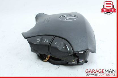 03-07 Mercedes W219 CLS550 CL55 S430 Steering Wheel Air Bag Airbag Black OEM