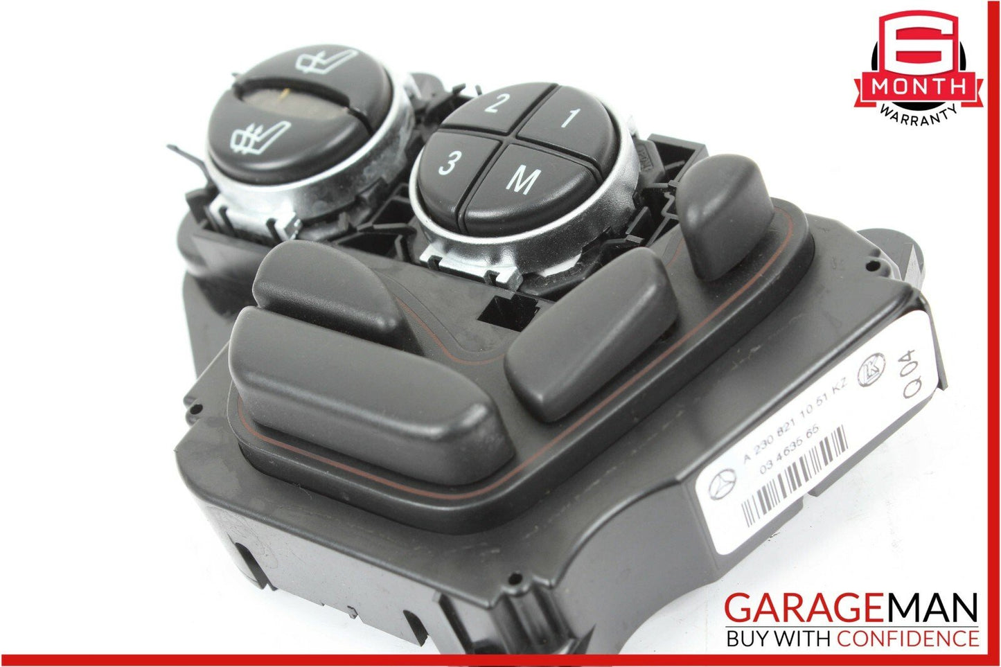 03-08 Mercedes R230 SL500 Front Right Side Seat Adjustment Control Switch