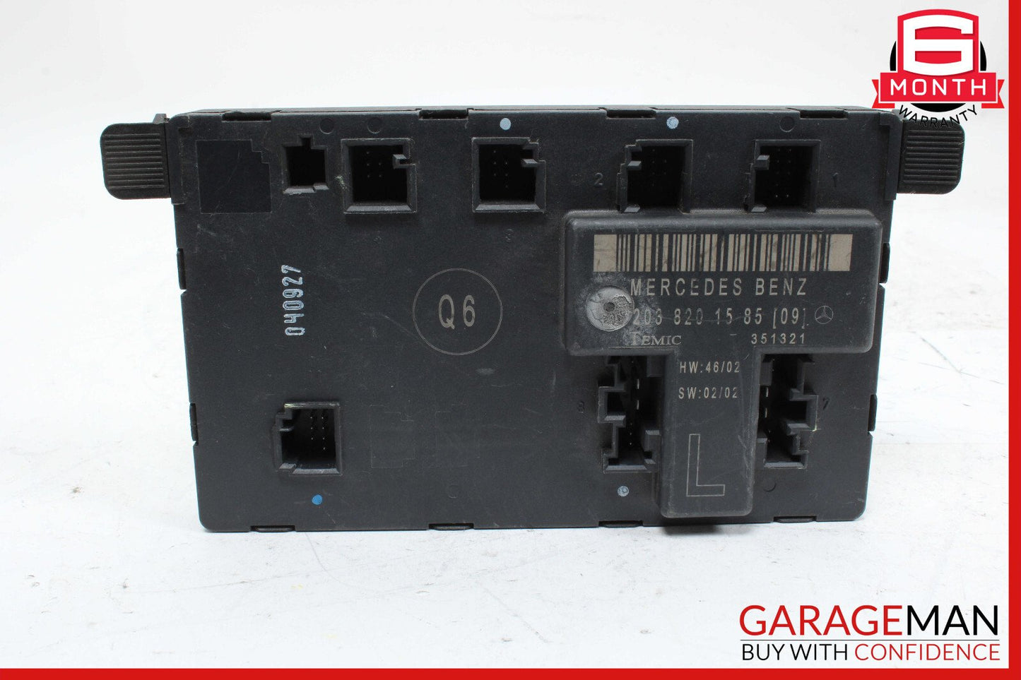 01-07 Mercedes W203 C230 C280 C320 Door Control Module Front Left 2038201585 OEM