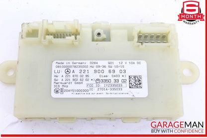 10-14 Mercedes W221 S550 S400 CL550 Keyless Go Entry Control Module Unit OEM