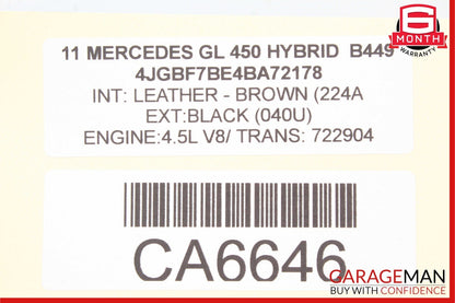 07-15 Mercedes X164 GL450 GLK350 Front Right Side Seat Lumbar Switch Controller