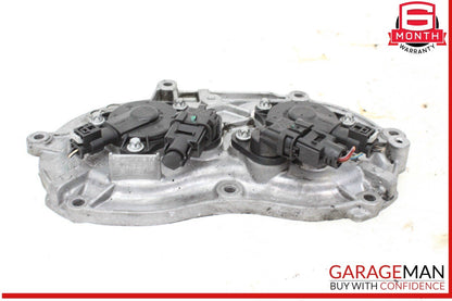 05-13 Mercedes W211 E350 S550 Front Right Engine Timing Chain Cover Plate OEM