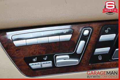 07-10 Mercedes W216 CL550 Front Right Side Interior Door Panel Trim Cover Assy