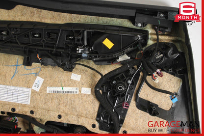 14-17 Maserati Ghibli Rear Right Side Interior Door Trim Panel Assembly Black